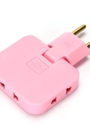 Wireless 3 in 1 Foldable Wall Plug Adapter / Socket / Converter (1 Pc)