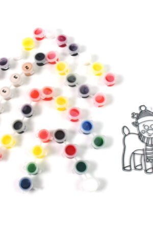Acrylic Paint Color Kits 1 Set, Multi Color (1 Set)