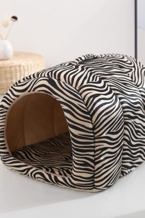 Portable Plush Sponge 3D Pet Bed (1 Set)