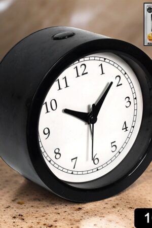 SpaceRound Table Clock