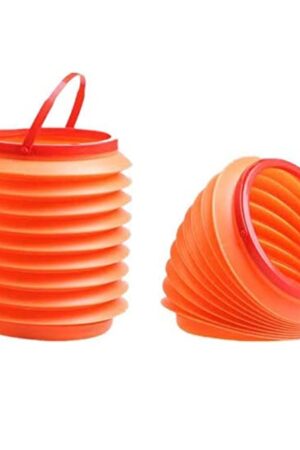 Foldable Storage Bucket , Water Container & Dustbin Multiuse Bucket For Home , Car & Kitchen Use Bucket