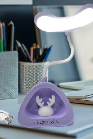 Cute Lovely LED Desk Light, LED Lamps Button Control (1 Pc)