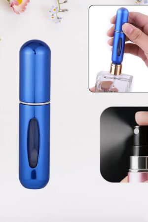 Mini Portable Perfume Empty Spray Bottle (1 Pc / Mix Color)