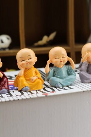 Baby Buddha 4Pc and show piece used for house, office and official decorations etc.