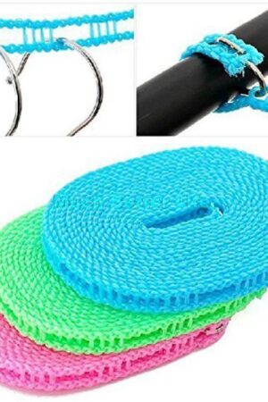 Clothesline Drying Nylon Rope with Hooks