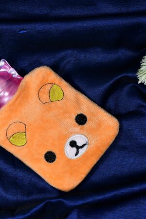Warm Hug from a Panda: Orange Panda Hot Water Bottle for Pain Relief