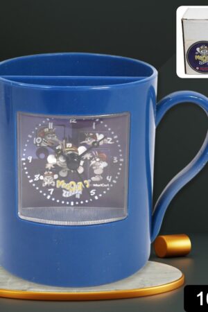 Elegant Cup-Inspired Clock Watch for a Unique Timekeeping Experience