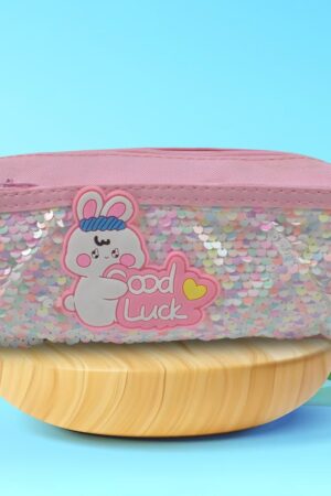 Pencil Pouch With Zipper, Students Pencil Case Large Capacity, Makeup Pouch, Stationery Bag (1 Pc / 2 Compartment)