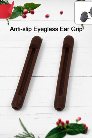 Eyeglass Anti Slip Ear Grip Soft Silicone Glasses Ear Hooks (1 Pair / Color May be Vary)
